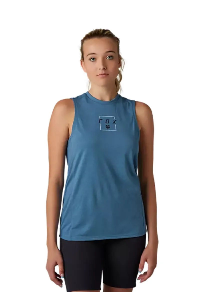 Fox Racing Women's Ranger DR Tank in Dark Slate Blue-1